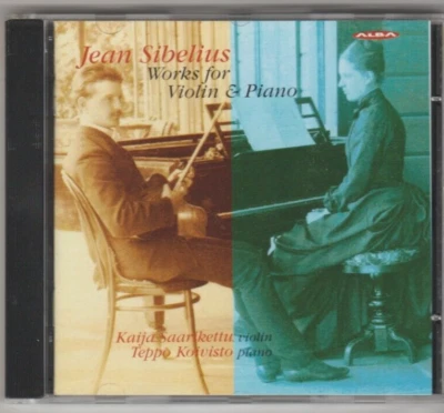 Jean Sibelius: Works for Violin & Piano CD - Kaija Saarikettu Teppo Koivisto - Image 1 of 4