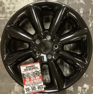 Mini Cooper 14 15 16 17 18 19 20 21 86083 aluminum OEM wheel rim 18 x 7 Black - Picture 1 of 3