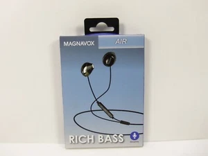 Magnavox Air Rich Bass Ohrhörer mit Mikrofon MHP4858-BK - Bild 1 von 2