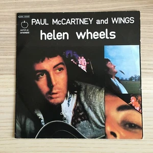 Paul McCartney and Wings _ Helen Wheels _ Copertina 45giri 7" _1973 Apple Italy - Foto 1 di 2