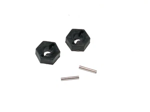 TLR03009 TLR LOSI 22SCT 3.0 SHORT COURSE TRUCK REAR WHEEL HEXES WITH PINS - Picture 1 of 1