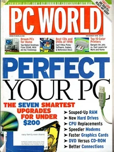 ITHistory (1990er Jahre) PC WORLD Magazin (SIE WÄHLEN AUS) Anzeigen! Band & Kombischiff - Bild 1 von 14
