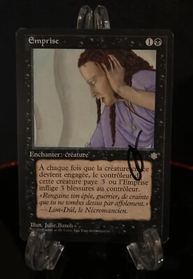 French Seizures Artist Proof Signed MTG Ice Age Magic AP LP - Image 1 of 2