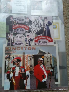 Town Crier bundle postcards, photo's, buisness cards etc 42 items Oyezz! - Picture 1 of 10