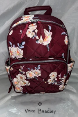 New Vera Bradley Performance Twill Small Backpack Blooms Branches MSRP $110.00 - Image 1 of 4