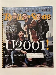 Rolling Stone Magazine #860 1/18/2001 U2 Eminem Smashing Pumpkins Backstreet Boy - Picture 1 of 1