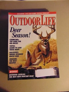 OUTDOOR LIFE Magazine September 1993 DEER SEASON - Picture 1 of 1
