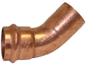 (Tasche mit 5)~~1 Zoll Apollo Press - Press Copper 45° Street Elbow - Bild 1 von 1