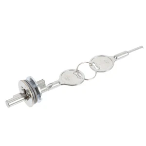Sliding Display Case Lock Glass Door with Key Cabinet Locks Keys - Picture 1 of 5