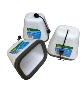 3 - DUCK White Foam Outdoor Faucet Cover | Helps Prevent Pipes from Freezing - Picture 1 of 13