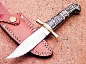 8" UNIQUE CUSTOM HAND FORGED D2 STEEL BLADE SKINNER KNIFE HUNTING KNIFE WD-8009 - Bild 1 von 8
