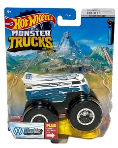 Hot Wheels Monster Trucks VW Drag Bus 23/75 Crash Legends Volkswagen NIP 2022 - Picture 1 of 12