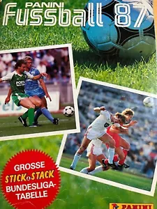 Panini Fussball Bundesliga 1987 Sticker aussuchen # 1 - 234 Teil 1/2 - Bild 1 von 1