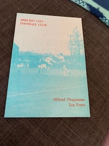 1981 Brechin City V Cowdenbeath Match Football Programme - Picture 1 of 3