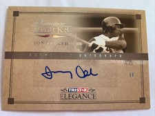 2007 TRISTAR Elegance Autograph Card SM-JA Jonny Ash Astros Corpus Christi Hooks