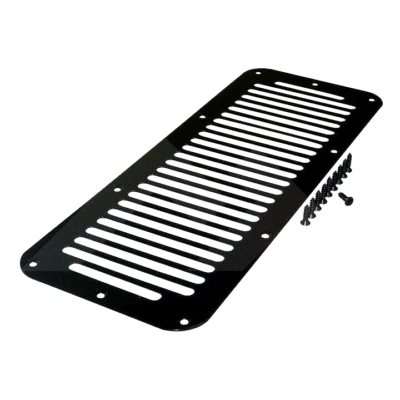 Cubierta de ventilación de capucha automotriz Crown negra para Jeep Wrangler YJ 1987-1995 - RT26008 Foto 1 de 4