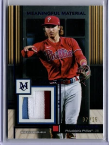 2024 Topps Museum Collection Baseball Bryson Stott JERSEY Relic PHILLIES 7/25 - Picture 1 of 1