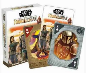 STAR WARS - THE MANDALORIAN Movie Images Playing Cards Licensed by AQUARIUS - Foto 1 di 4
