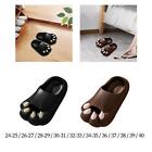 Cat paw slippers, EVA slippers, animals, paw slides for bathing in