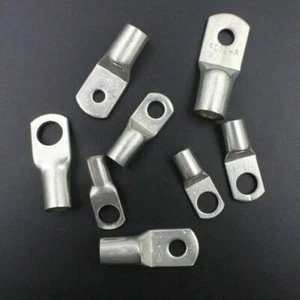 Nicht isolierter Bolzenloch Kupfer Kabelschuh Stecker SC6 SC10 SC16 SC25 SC35 SC50 - Bild 1 von 14