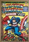 Captain America Superhero Poster Vintage Style Pin-up Comic Book Cover Marvel
