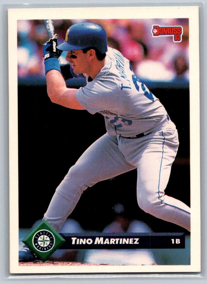 1993 Donruss Tino Martinez Seattle Mariners #217 - Image 1 of 2