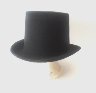 Disfraz formal sombrero de copa negro adulto Foto 1 de 2