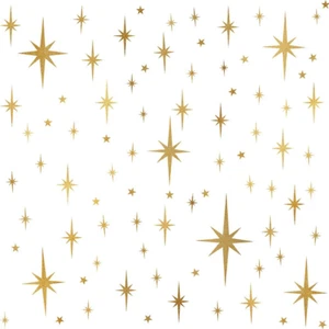 Star Wall Stickers Girls Room Wall Decals (116Pcs) Sparkle Wall Sticker Stick an - Picture 1 of 8