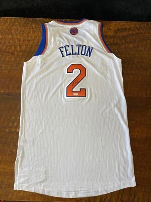 Raymond Felton Signed 2013 Game Issued New York Knicks Jersey Psa/Dna Coa - Image 1 of 4