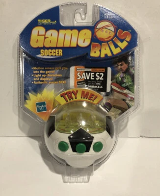 De colección Tiger Electronics Juego Pelotas Juego de Fútbol RARO Nuevo Antiguo Stock  Foto 1 de 2