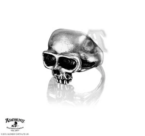 Anillo de la muerte gótico de alquimia TOTALMENTE NUEVO - Imagen 1 de 1