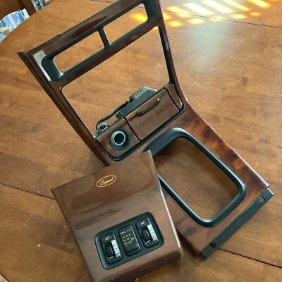 Consola de cambio JDM 1991-1995 Honda Legend Burlwood OEM KA7 KA8 navegación Acura Foto 1 de 4