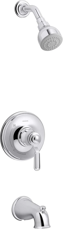 Kohler Sterling TS27375-4G Ludington Tub and Shower Trim Package Polished Chrome