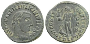 IMPERIO ROMANO-92, LICINIO I (308-324 DC), follis heraclea, bronce. GVF. - Imagen 1 de 1