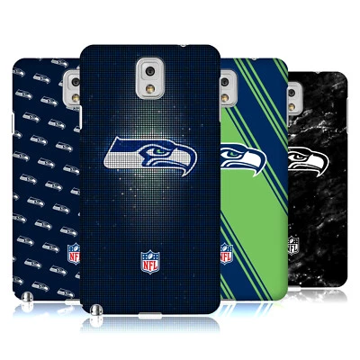 OFFICIAL NFL SEATTLE SEAHAWKS ARTWORK HARD BACK CASE FOR SAMSUNG PHONES 2 - Image 1 of 4