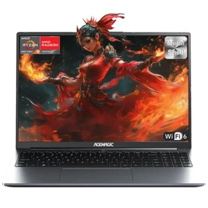 ACEMAGIC 16" Laptop AMD Ryzen 9 6900H 16GB DDR5 512GB SSD WIFI6 Gaming Notebook - Picture 1 of 12
