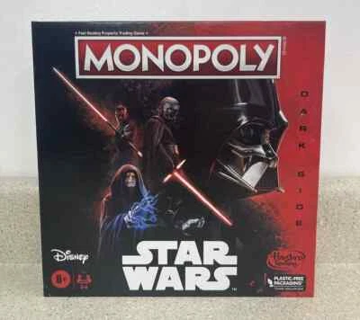 Juego de Mesa Disney Star Wars Monopoly Dark Side Edition - Nuevo Foto 1 de 4