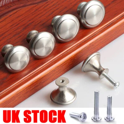 20/40Pcs DIY Cabinet Door Handles Knobs Cupboard Drawer Kitchen Brushed Knobs - Image 1 of 4
