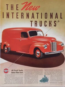 1941 international trucks print ad. - Picture 1 of 1