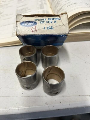 Bujes de husillo para camioneta Ford B7T-3110 1957 F-500 F-600 B-500 B-600 de alta resistencia Foto 1 de 4