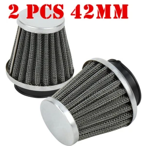2pc 42mm Foam Air Filter for 50cc 110 125cc Dirt Pit Trail Quad Bike ATV Buggy - Picture 1 of 7