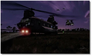 Night Stalkers Soar For Kayla por Peter Chileli -160th SOAR - Arte de aviación - Imagen 1 de 1