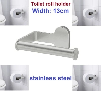 BROGRUND Soporte Rollo Inodoro Baño Cocina Oficina Rollo Acero Inoxidable 13cm Ikea Foto 1 de 3