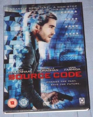 SOURCE CODE Jake Gyllenhaal DVD in Holographic Slipcase, Very Good Condition - Image 1 of 2