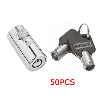 Lot of 50 Vending Machine Lock Universal Pepsi Coke Dixie Narco Royal Vendors