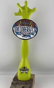 Beer Tap Handle Dead Frog Oktoberfest Beer Tap Handle Figural Beer Tap Handle - Picture 1 of 12