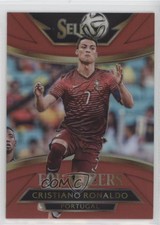 2015-16 Panini Select Equalizers Red Prizm /199 Cristiano Ronaldo #15