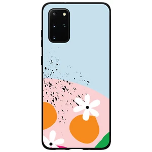 Funda rígida para Samsung Galaxy S flor audaz rosa blanco naranja - Imagen 1 de 6