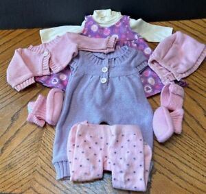 AMERICAN GIRL BITTY BABY MIX AND MATCH SET 7 PIECES 2009