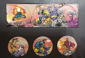 Hardee's 1995, Marvel Comics X-Men Series, pack of 6 POGS - Picture 1 of 4